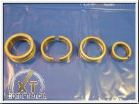 Hauptlagersatz Typ1 +0,5Geh,  Welle und Bund nach Wunsch 19-22mm
