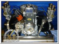 Komplettmotor Typ4 2100ccm 125PS liegendes Gebl.