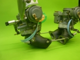 1 Paar SOLEX-36-40PDSIT Vergaser + Saugrohre im AT